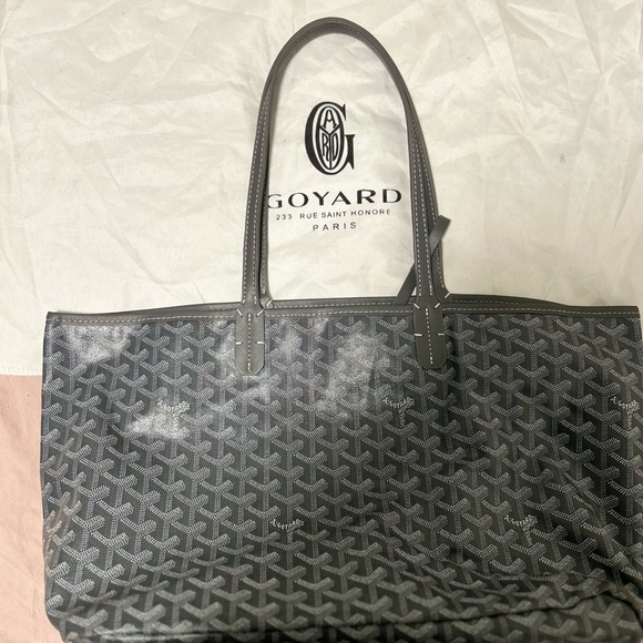 Goyard Handbags - Goyard Charcoal Monogram Tote